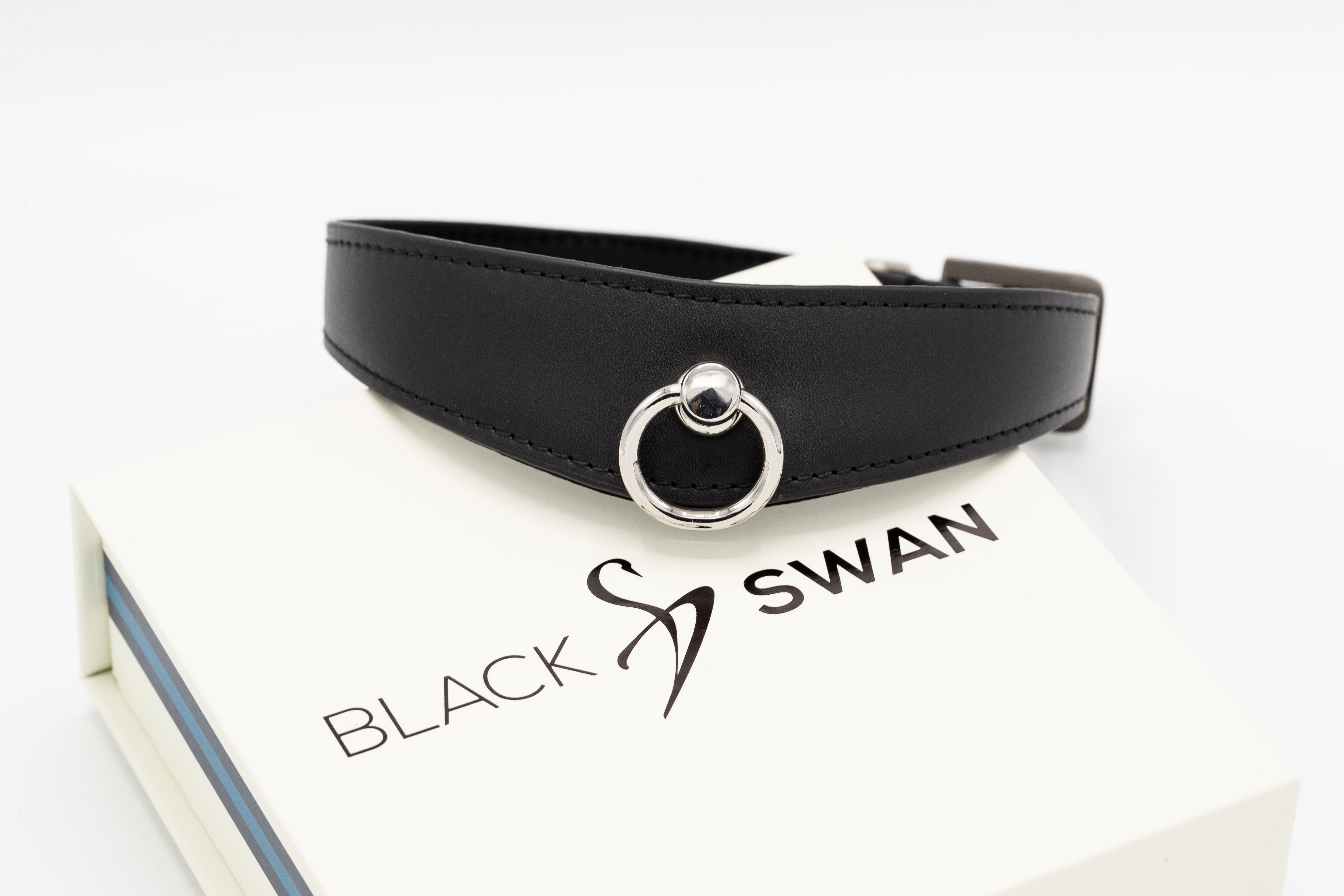 Black Swan Collars Black Passion