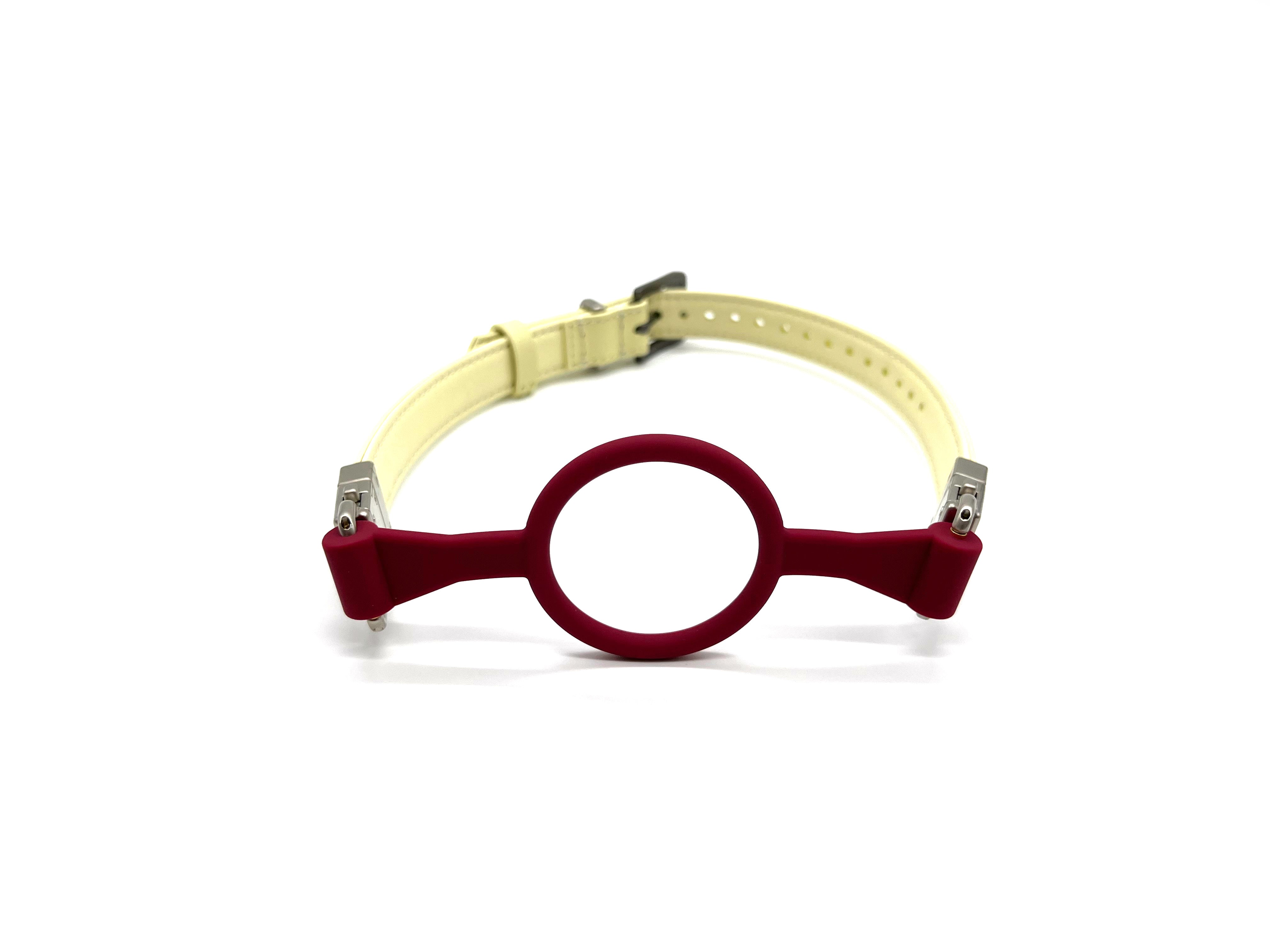 Black Swan Gag Ring Red Berry