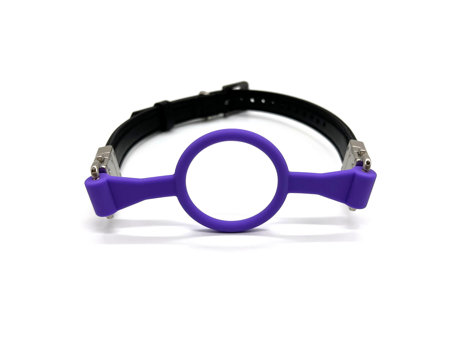 Black Swan Gag Ring Black Purple