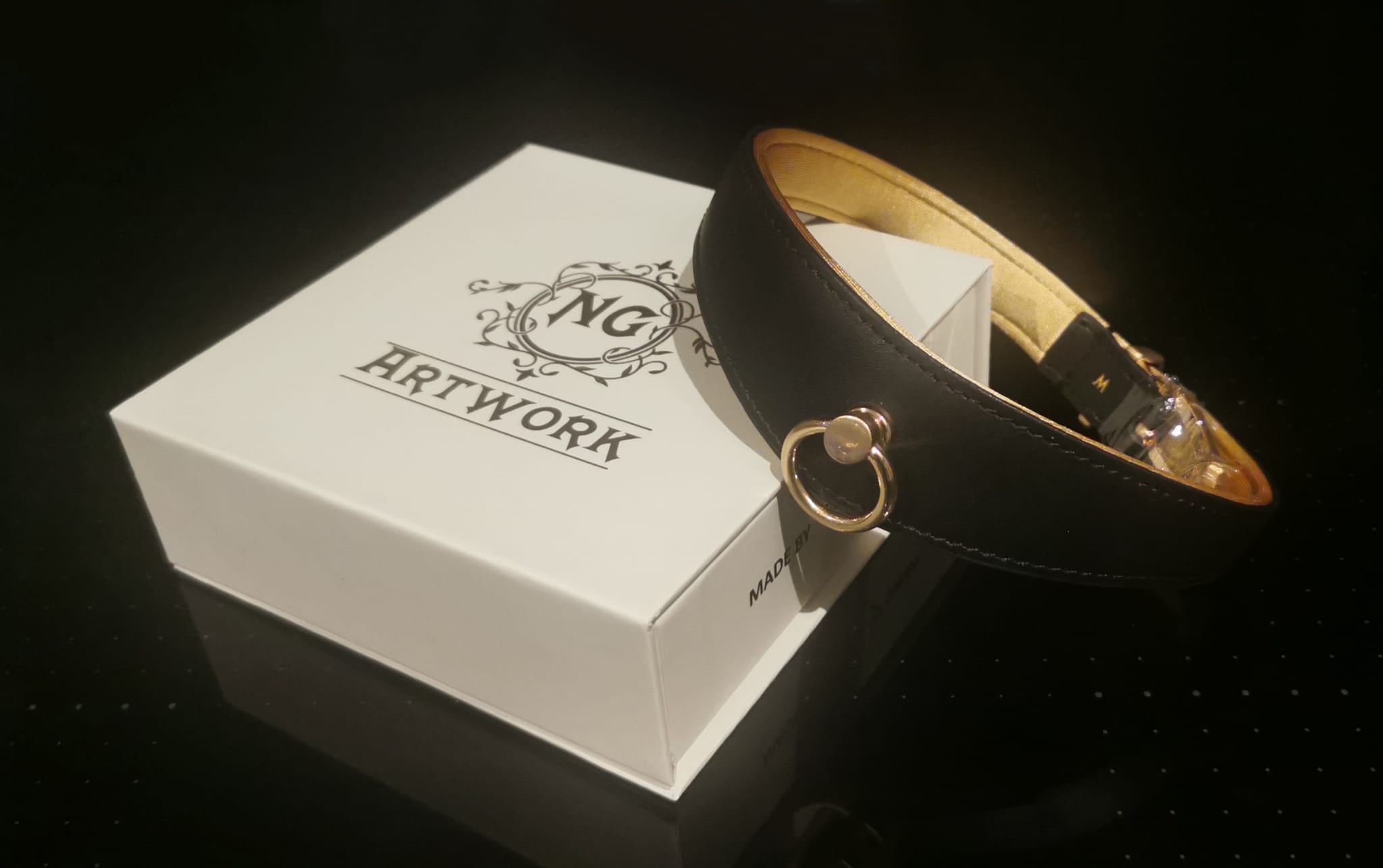 BS - NG Artwork Edition Collars Black Gold