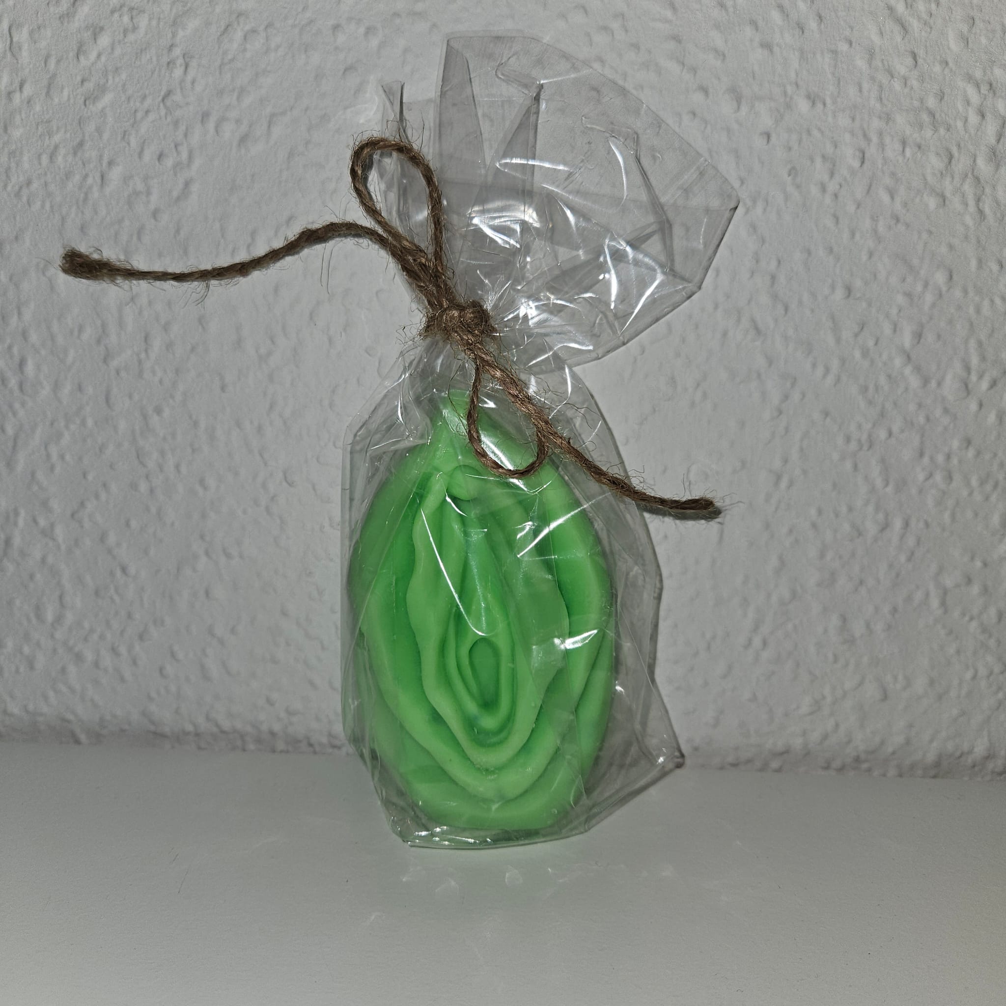 Vagina Kerze Neon Grün