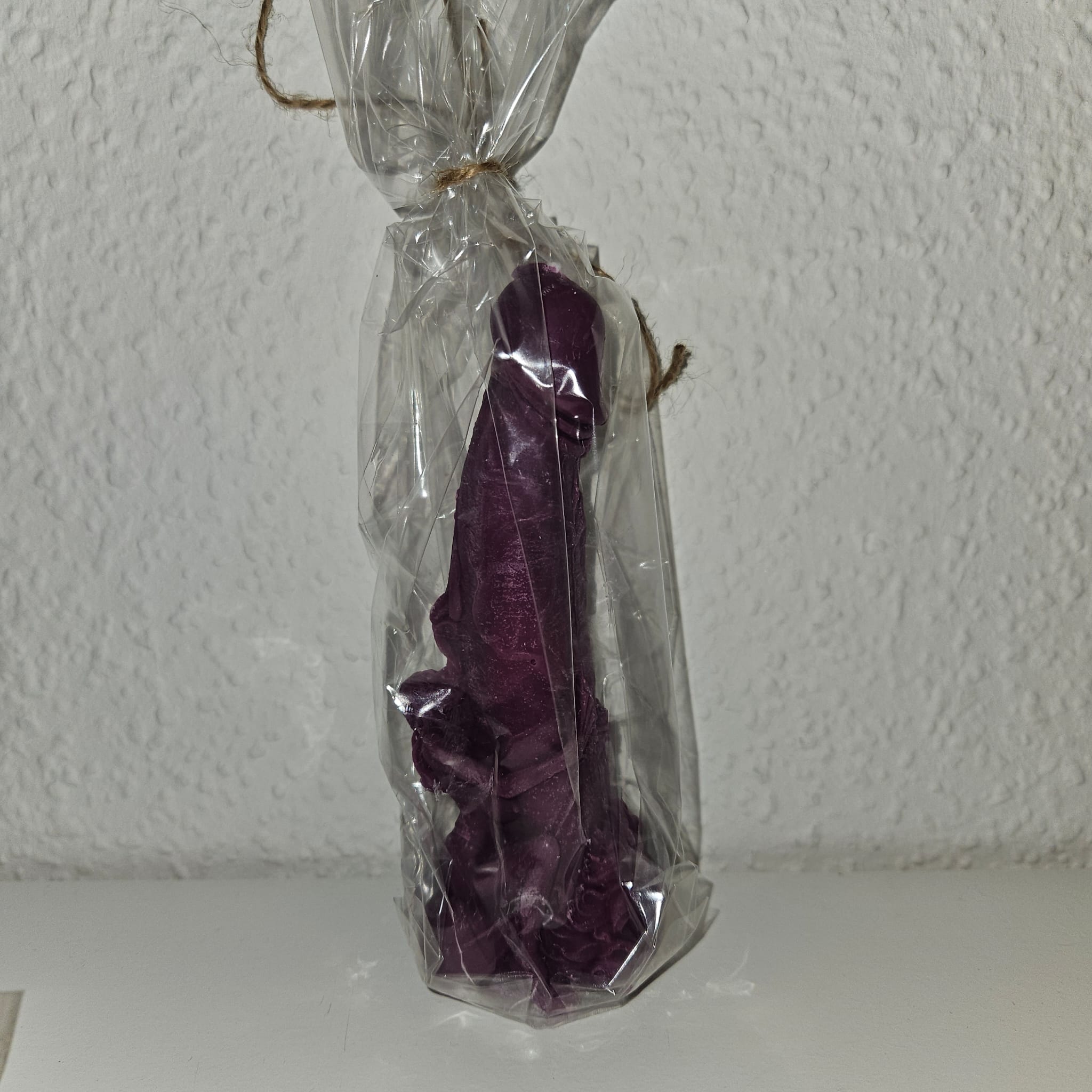 Penis Kerze Black Berry Lila
