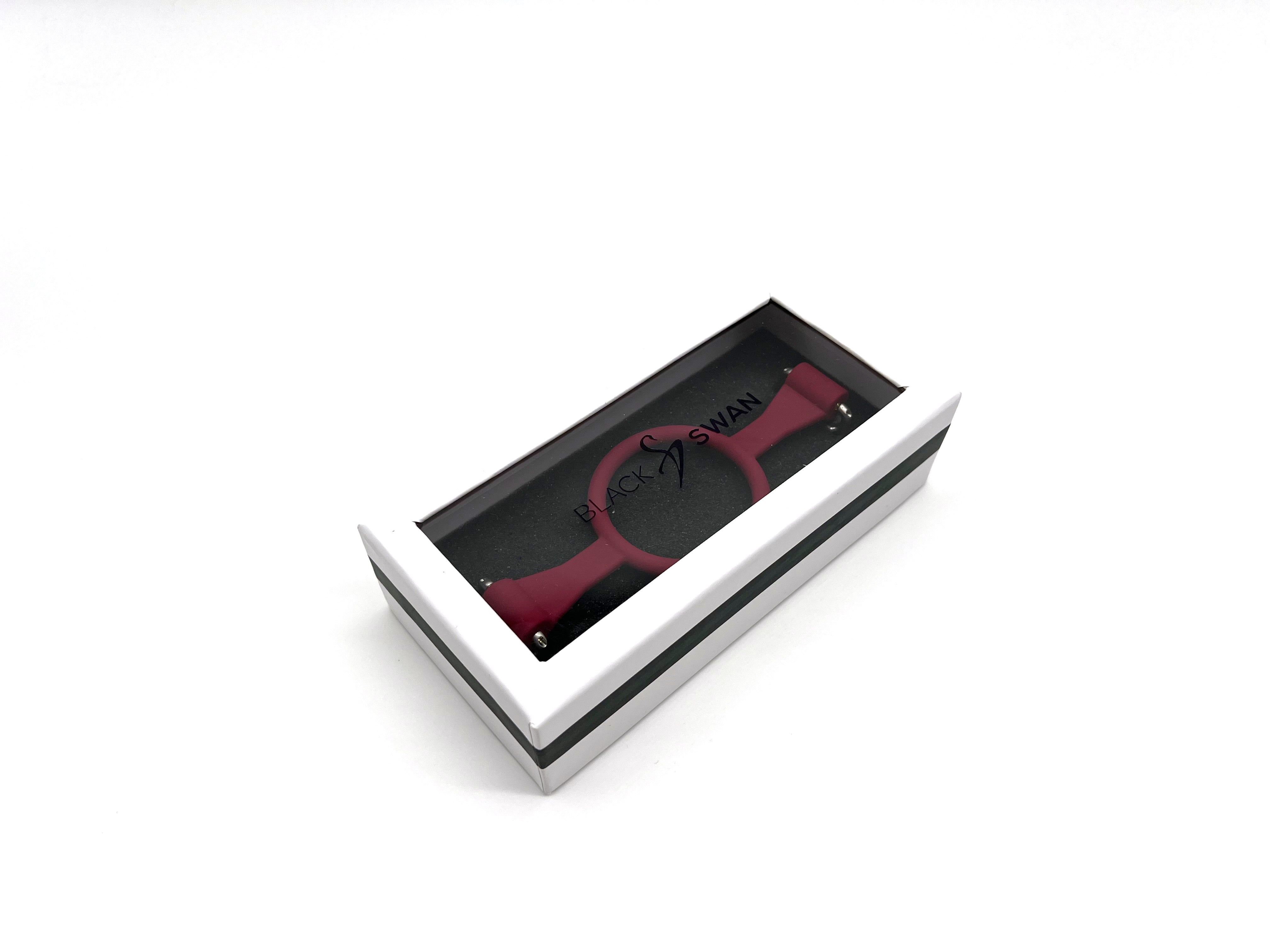 Black Swan Gag Ring Red