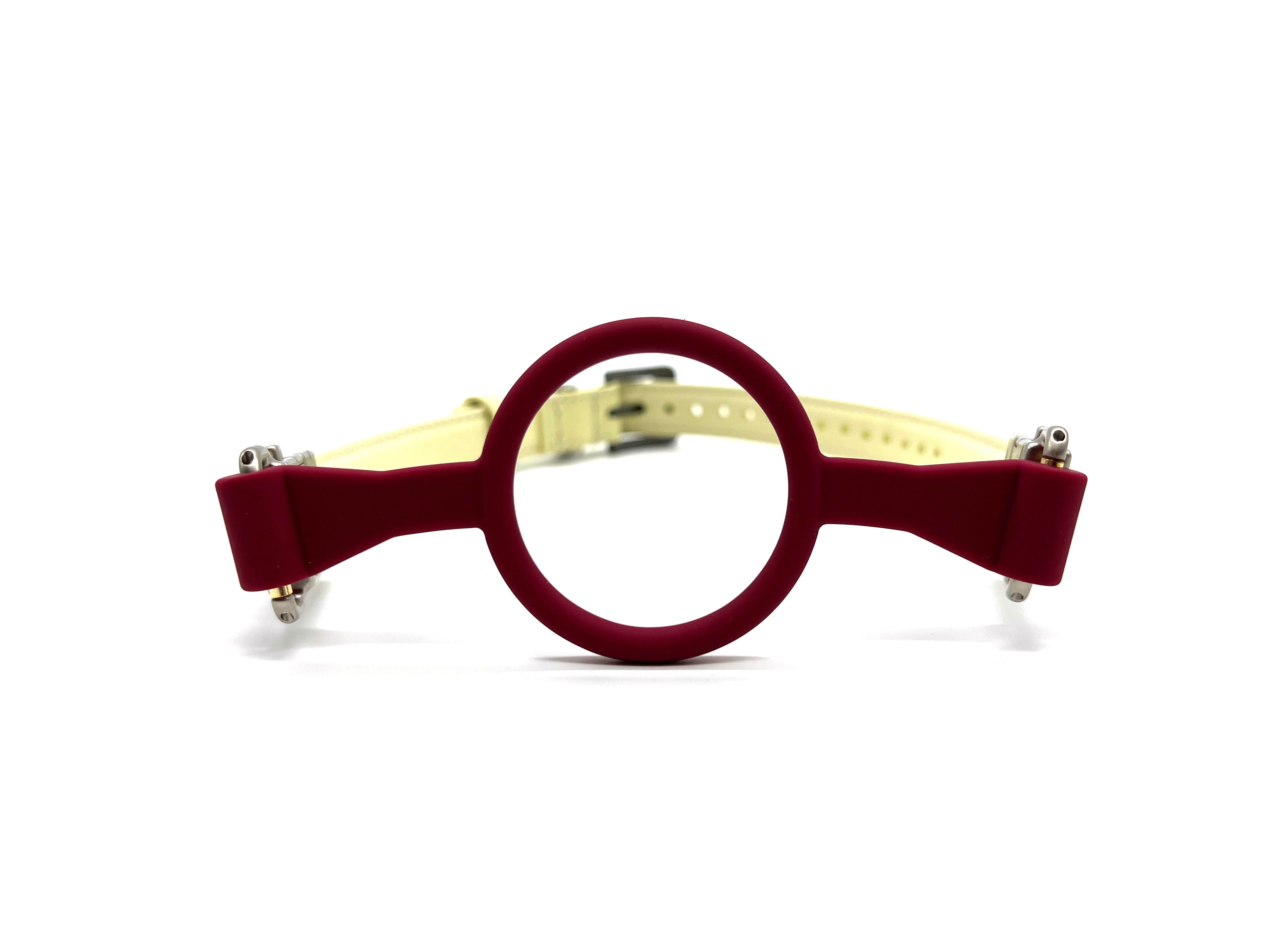 Black Swan  Gag Ring  Red Berry