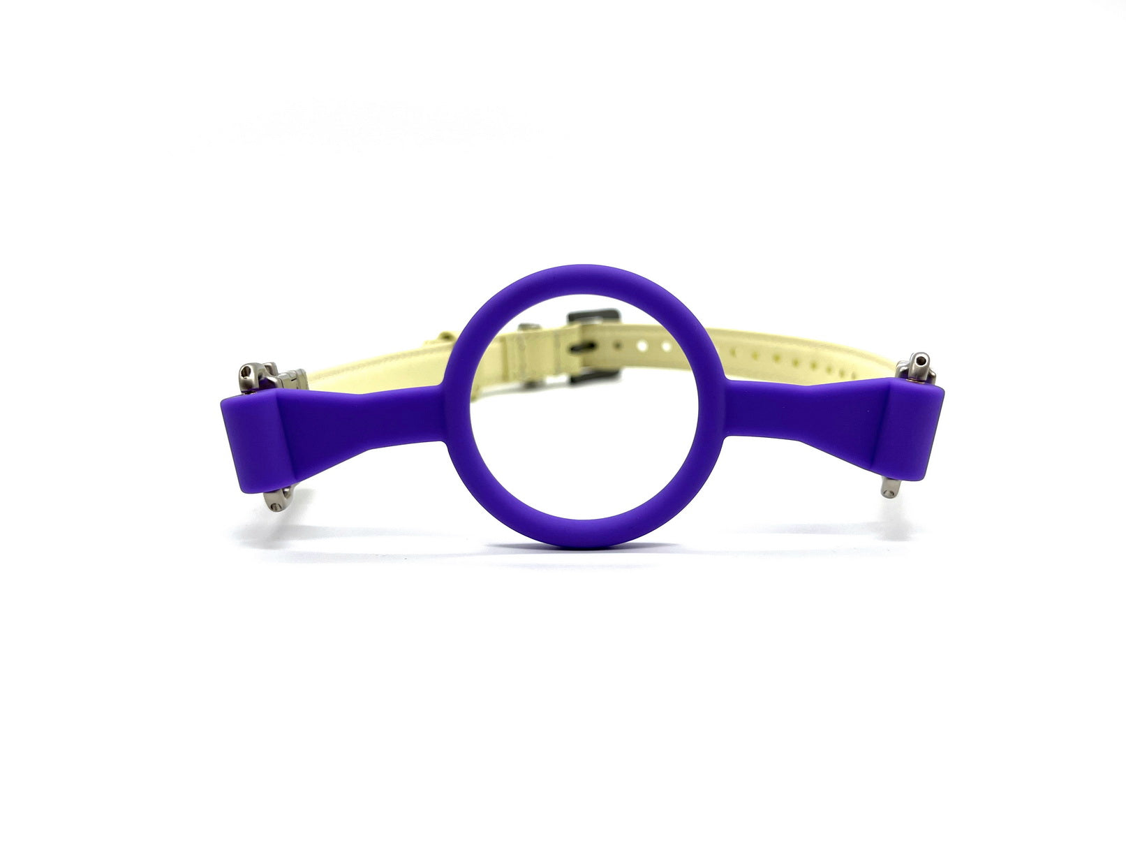 Black Swan  Gag Ring  Purple Creme