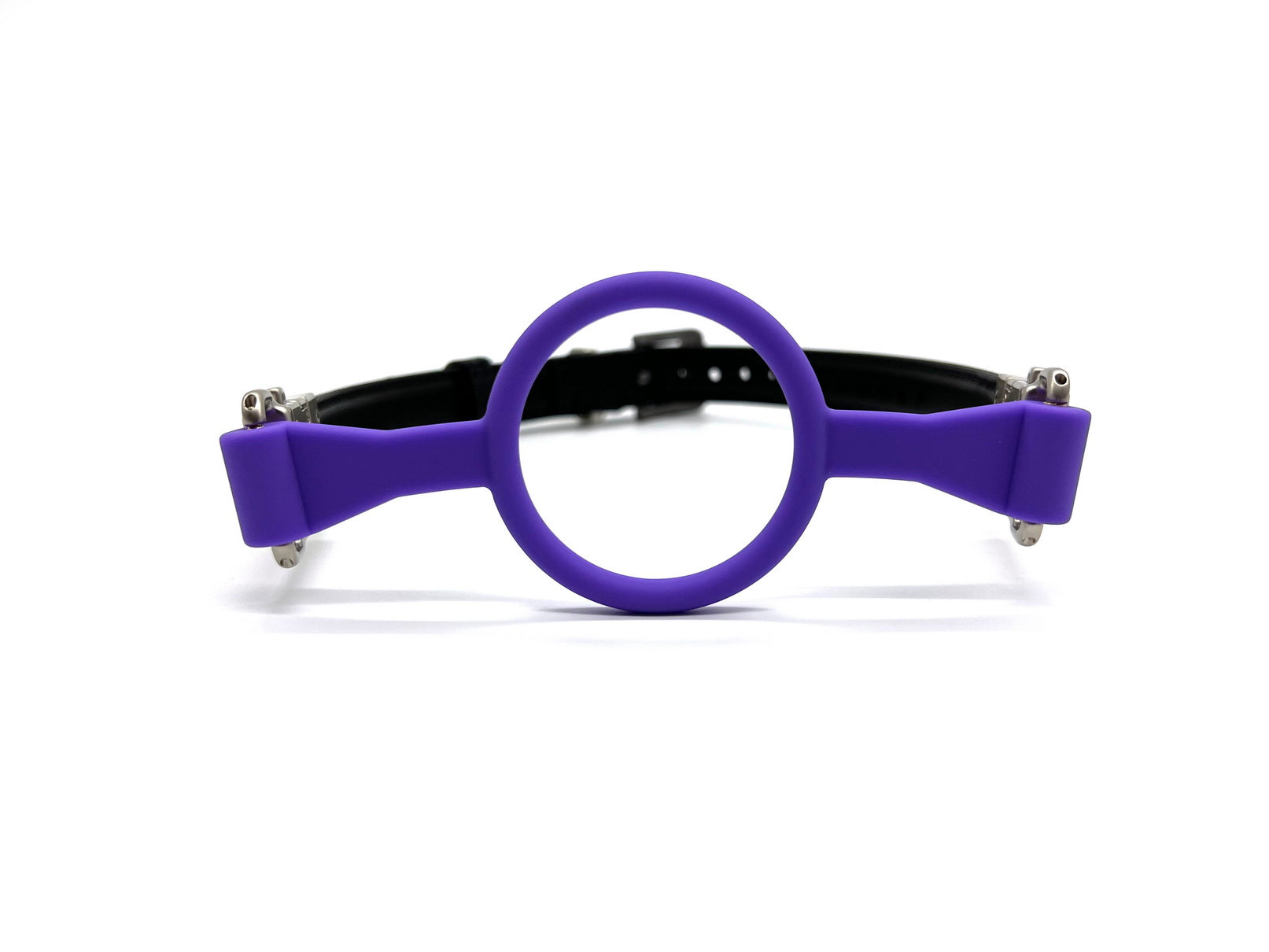 Black Swan  Gag Ring  Black Purple