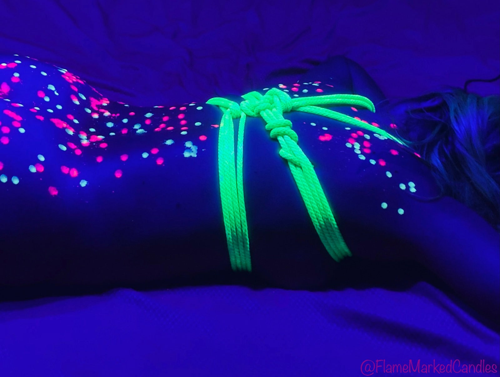 Neon Kerzen Set