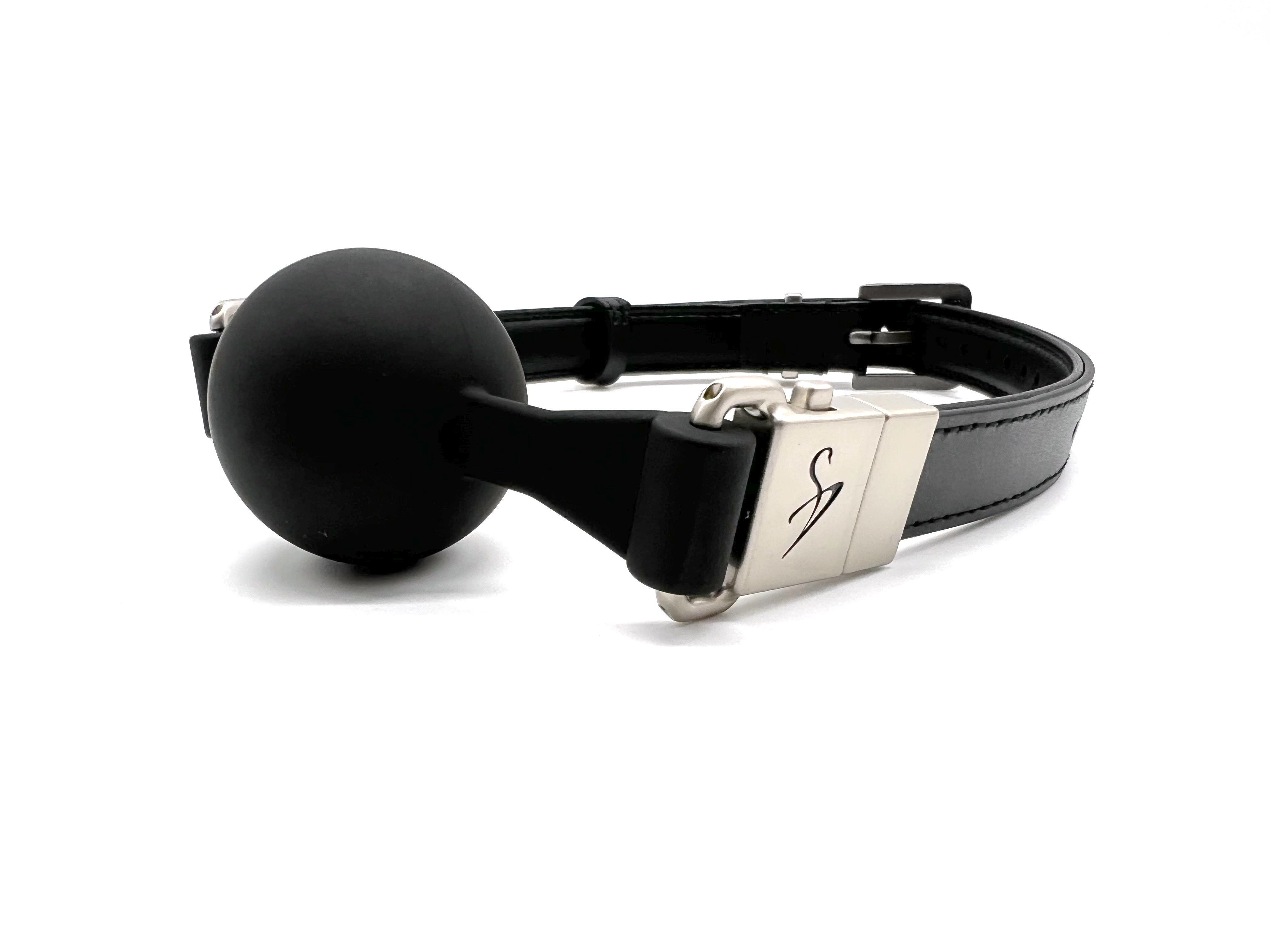 Black Swan  Gag Ball Set Black Passion